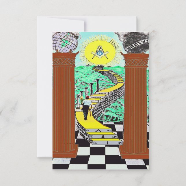 Masonic Shriners Invitation (Front)