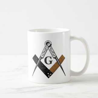 Masonic Square and Compass Coffee Mug