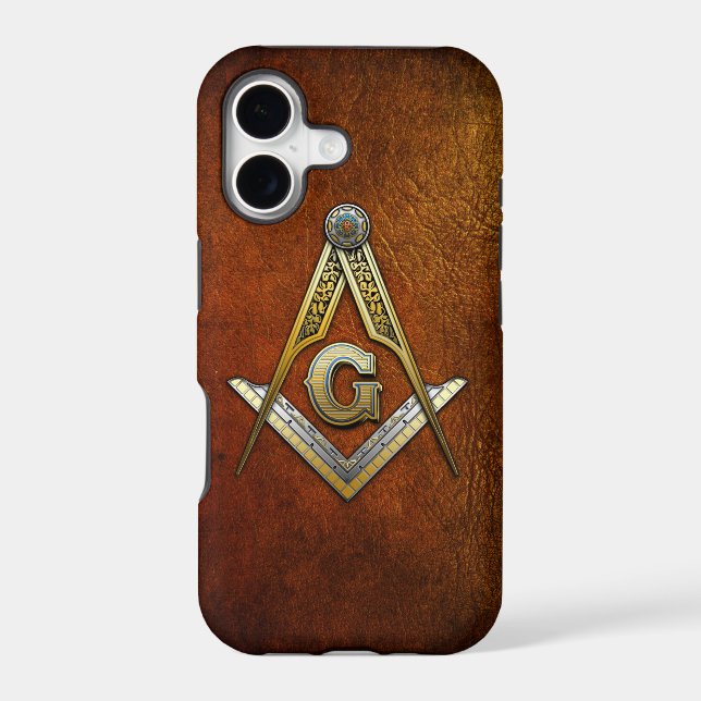 Masonic Square and Compasses (Back)