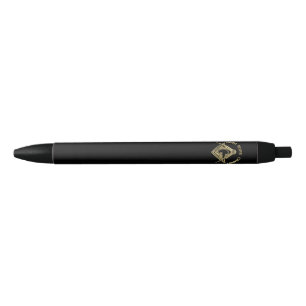 Masonic symbol black ink pen