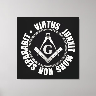 Masonic symbol canvas print