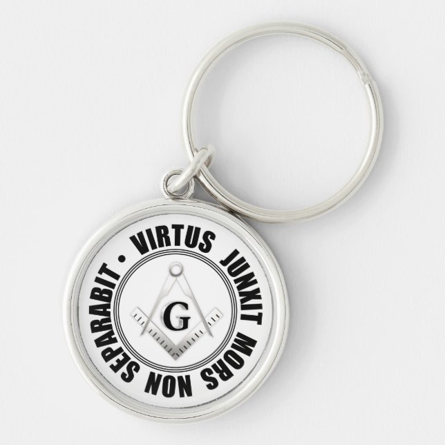 Masonic symbol keychain (Front)