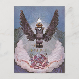 Masonic Symbolism Postcard