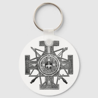 masonic symbols keychain