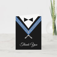 Masonic Thank You Cards | Freemason Templates