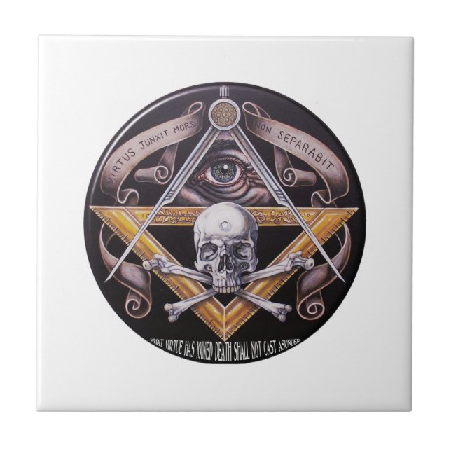 Masonic Virtue Tile (Front)