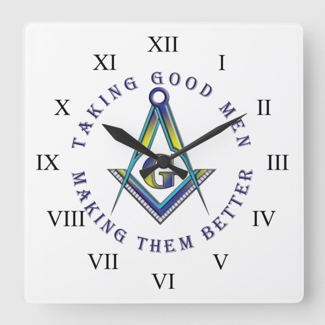 Masonic Wall Clock (Front)