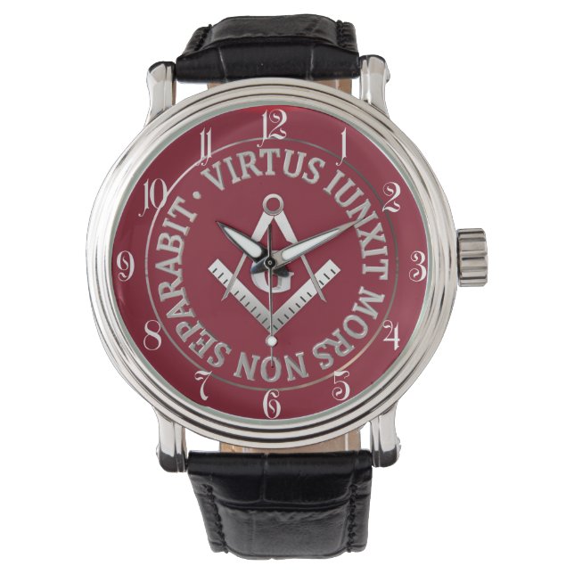 Masonic wax seal watch (Front)