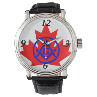 Masonic's Canada Customized Emblem Watch