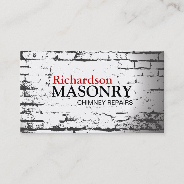 MASONRY BUSINESS CARD (Front)