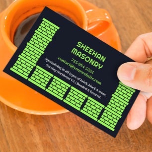 Masonry Chimney Business Card