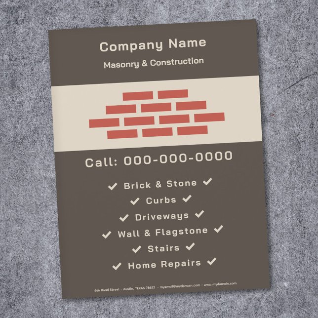 Masonry Flyer (Masonry Flyer)