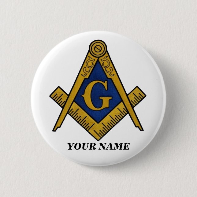 MASONS 2 INCH ROUND BUTTON (Front)