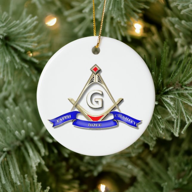 Mason's Edition Ceramic Ornament (Tree)