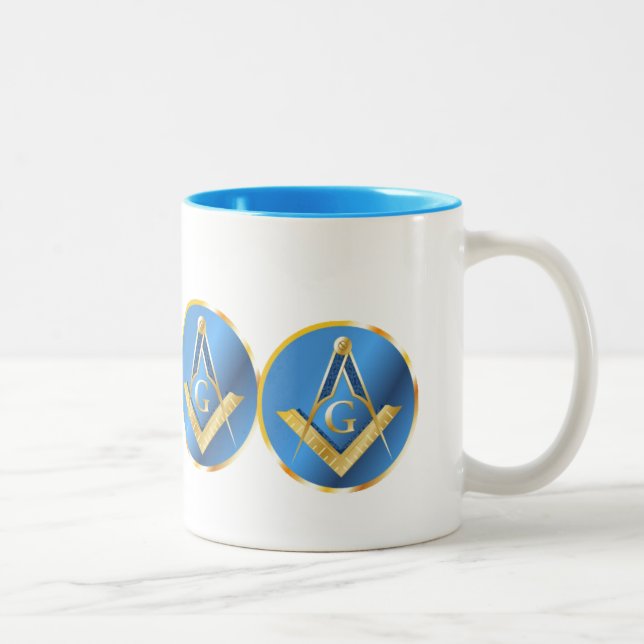 Mason's Edition Two-Tone Coffee Mug (Right)