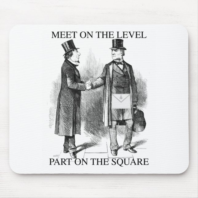Masons Meeting Mouse Pad (Front)