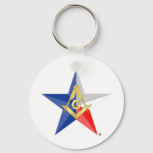 Masons of Texas "Star Line" Keychain