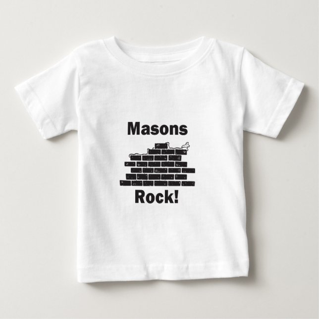 Masons Rock Baby T-Shirt (Front)