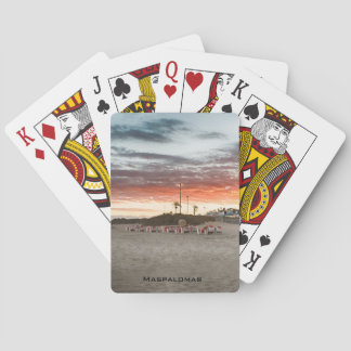Maspalomas Beach Playing Cards