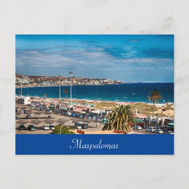 Maspalomas Beach Postcard (Front)