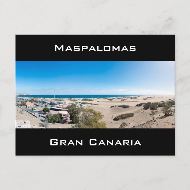 Maspalomas Sands Postcard (Front)