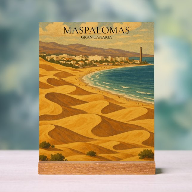Maspalomas Vintage voyage, Dunes de Gran Canaria (Neutre)