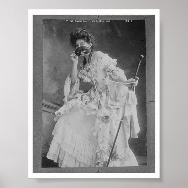 Masquade Photo Poster (Front)