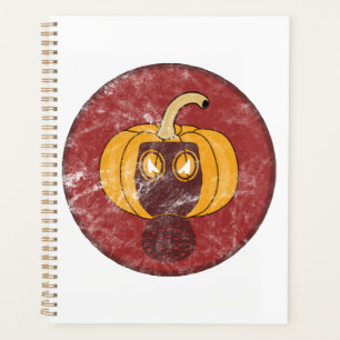 Masque à gaz citrouille design Halloween