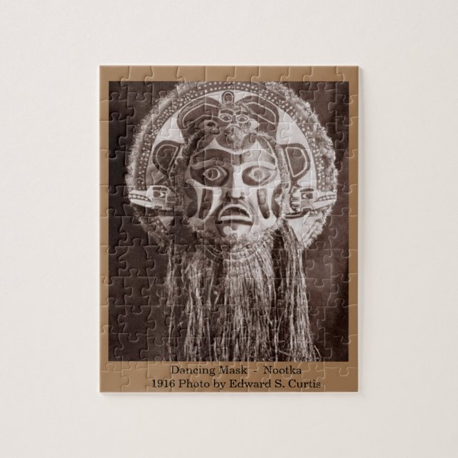 Masque de danse - Nootka Curtis Puzzle (Vertical)