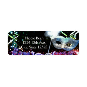 Masque de Mascarade Lueur Arc-en-ciel Fête d'anniv