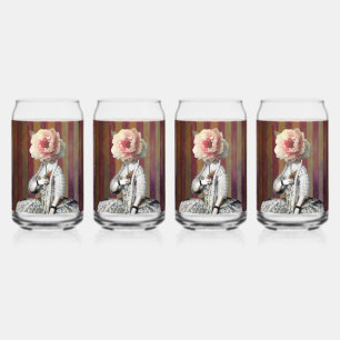 Masque de pivoine rose Intrigue Florale
