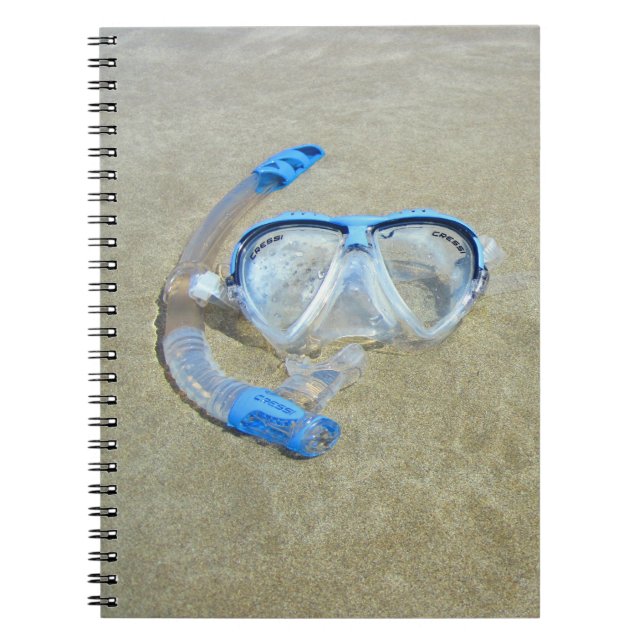 Masque de plongée dans le Carnet de sable (Devant)
