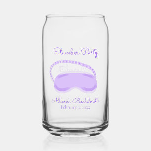 Masque de sommeil violet pour enterrement de vie d