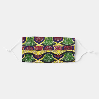 Masque de visage d'impression africaine