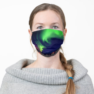 Masque En Tissu Alaskan Northern Lights Photo