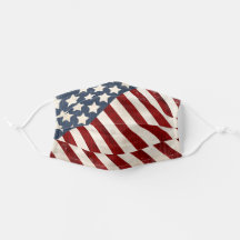 Drapeau américain patriotique Bleu rouge blanc