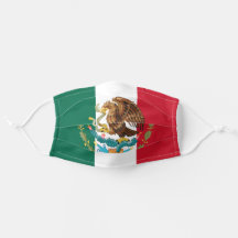 Drapeau mexicain avec armoiries d'aigle agrandi