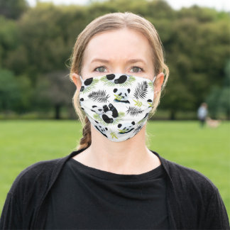 Masque En Tissu Face mask panda bear