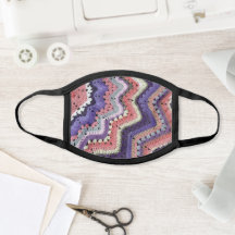 Mélange mauve de Betty McKnit Faciemask