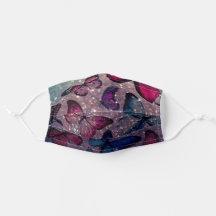 Papillon sur Parties scintillant