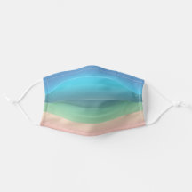 Plage de Rainbow Seashore dans des bandes dégradée