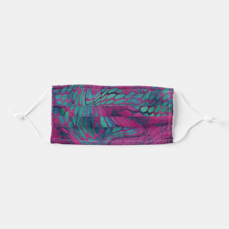 Masque En Tissu reptile rose, dragon, serpent, peau de camouflage