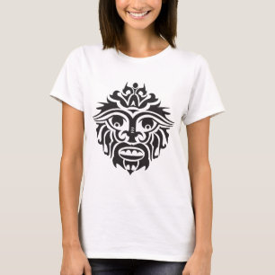 Masque tribal - T-shirt  de base pour femmes