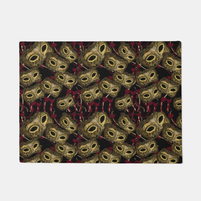 MASQUERADE ART        DOORMAT (Front)
