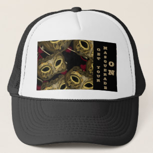 MASQUERADE ART TRUCKER HAT