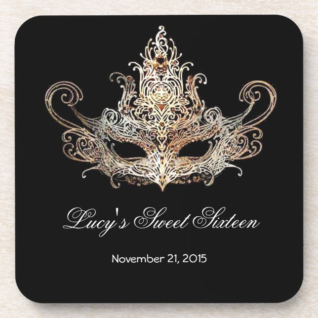 Masquerade Ball Coaster (Front)
