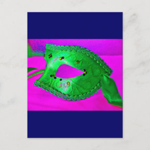 Masquerade Bash Postcard