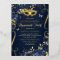 Masquerade Butterfly Royal Navy Quinceanera