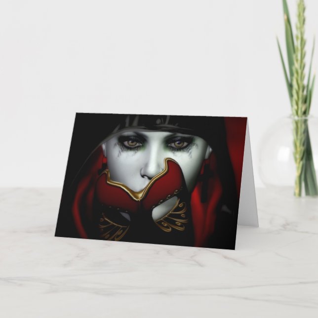Masquerade Card (Front)