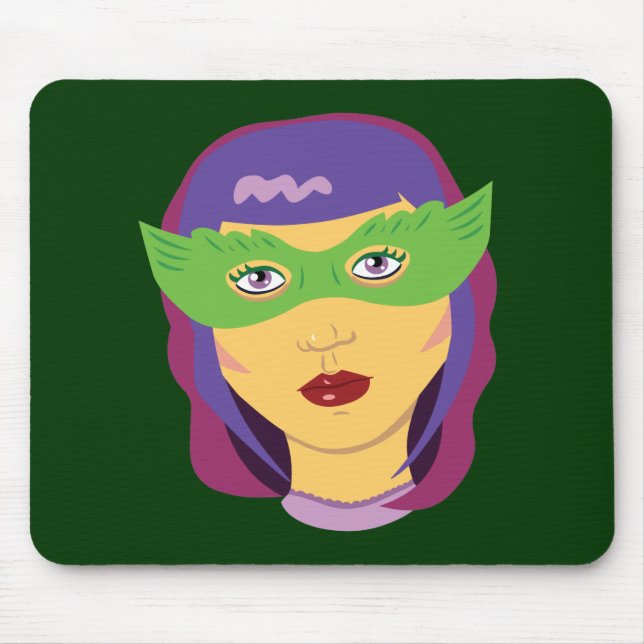 Masquerade Costume Mouse Pad (Front)
